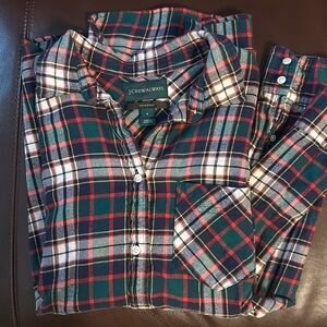 JCREW Plaid Button-down